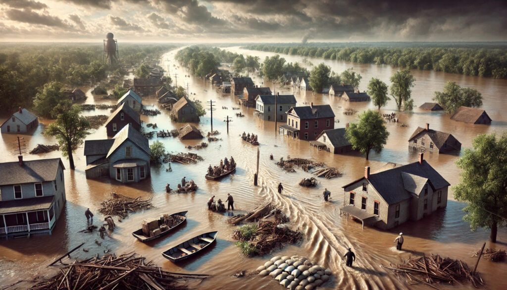 Historic Flooding Along the Mississippi River